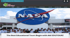 Desktop Screenshot of aaiedutourz.com